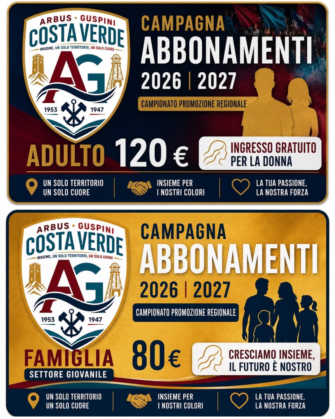 Campagna abbonamenti 2026 2027